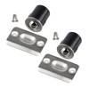 HOMOTEK 2 Pack Drive in Ball Catch with Strike Plate