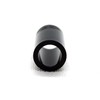 10 x M10 x 5/10/15/20/25/30mm Length Unthreaded Black Cylindrical... (M10
