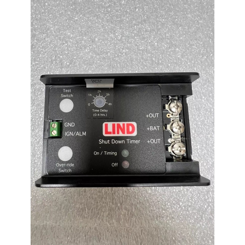 Lind SDT1230-022 Shut Down Timer Screw Term 2hr 5min-4hr
