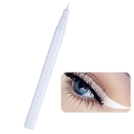 Flüssiger Weiß Ink Eyelinerstift, Präziser Strich Oder Rauchiger Effekt, Langanhaltend Eye Liner Stift, Schnelltrocknende Koreanisch Augen Makeup