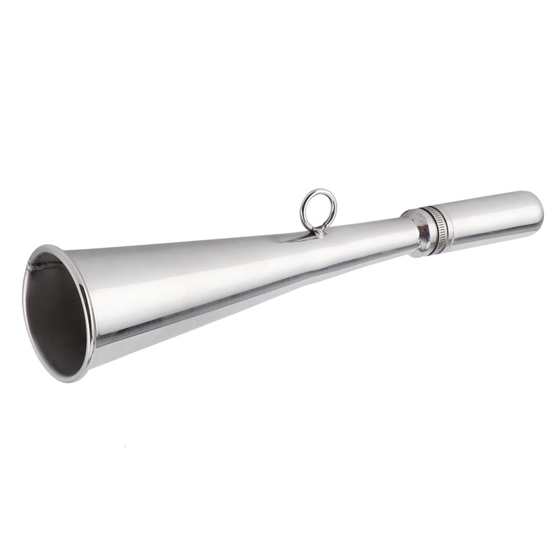 Handheld Foghorn 304 Stainless Steel Horn for Sailing Yacht Boat