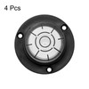 HARFINGTON 4pcs High Precision Horizontal Bubble Level 49x16.5mm Round Bull's-Eye