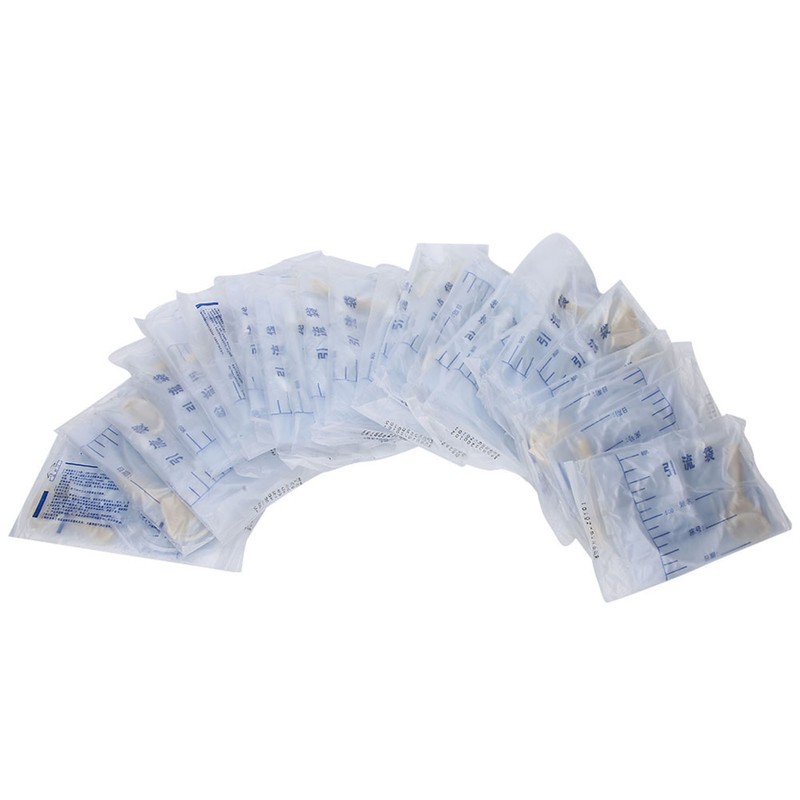 25pcs Male Disposable Drainage Bag Household Urine Collection Bag Healthy