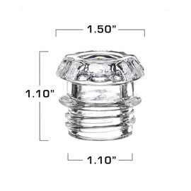 Transparent Coffee Percolator Glass Top Replacement Transparent Glass Knob Top for Percolator Replacement Parts for Coffee Pot Coffee Filters
