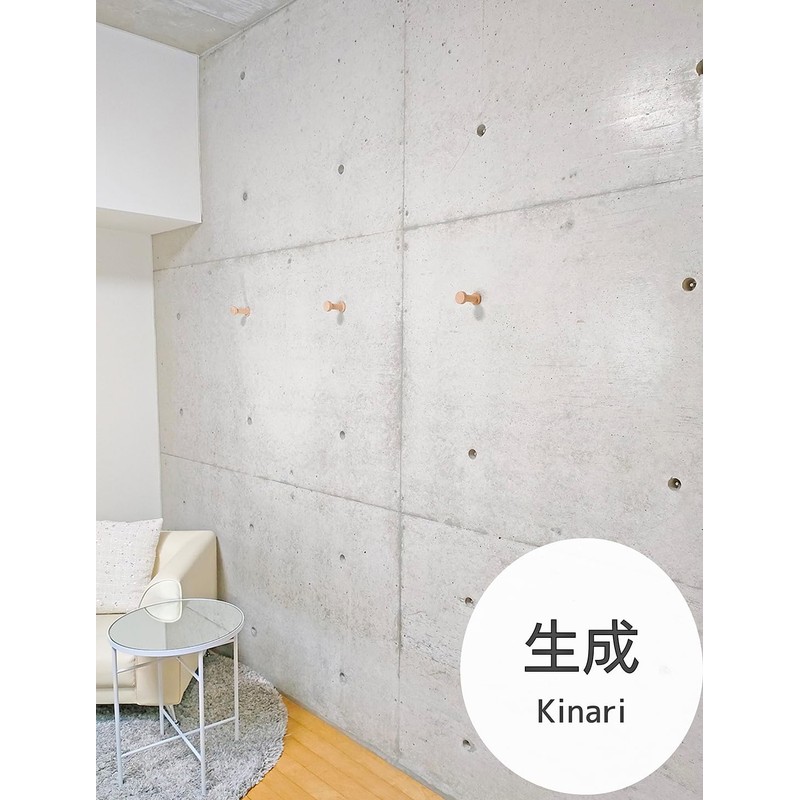 Classico Wooden P-Connector Attachment Hook Cap Natural Light Brown Wooden