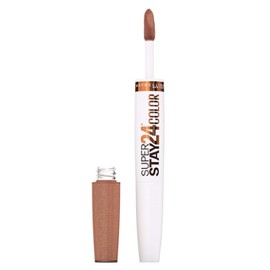 Maybelline New York SuperStay 24 2-Step Liquid Lipstick, Coffee Edition, Chai Once More 325