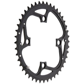 Truvativ Chainring MTB 44T 4 Bolt 104 mm BCD Alloy Blast Black 3 mm CNC, 11.6215.186.000 by