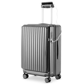 A Wodtip luggage with spinner wheels (Gray)
