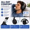 MZYML Active Noise Cancelling Headphones, Wireless Over Ear Bluetooth 5.4