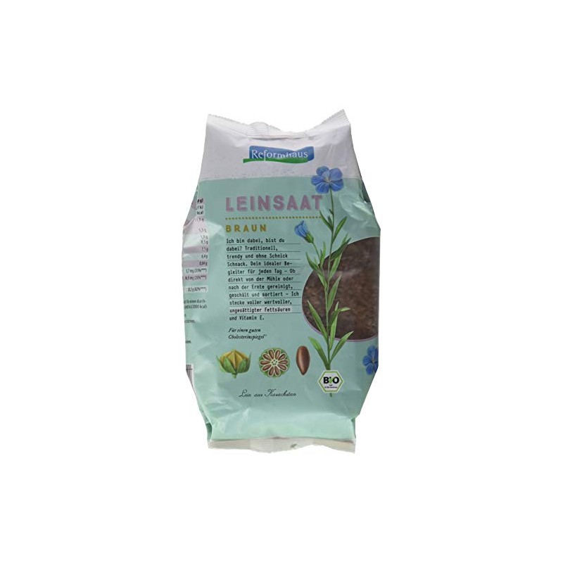 Reformhaus Linseed brown organic, 200 g