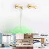 sourcing map 4pcs Wall Hook Copper Wall Mounted 1.8 Inch