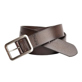 Buffalo David Bitton Mens Belt | 38mm Brown Belt | 100% Genuine Leather Belt | Mens Belts Leather for Jeans | Belt Size 38