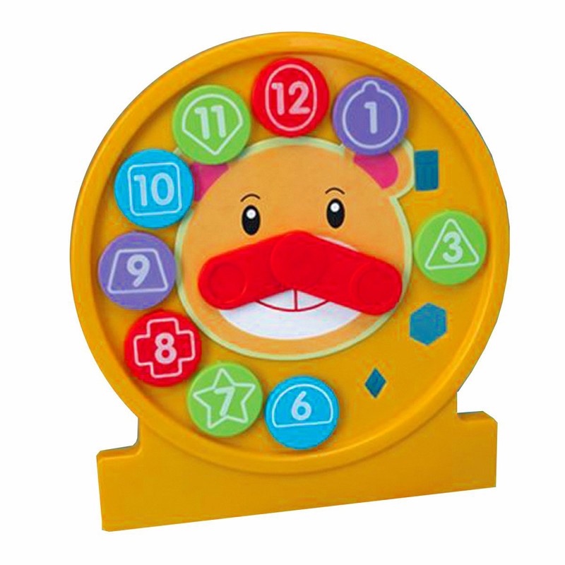 Teaching Puzzle Clock Shape Sorter - Suitable from 18 Months