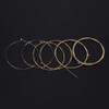 Folk Guitar Strings, 6 Pieces Metal String Set Practice Replacement