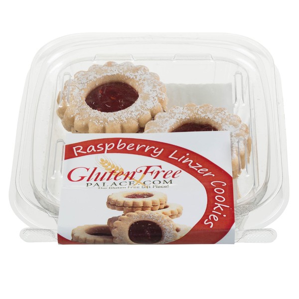 Gluten Free Linzer Cookies with Raspberry Jam, 2 Ounce [3