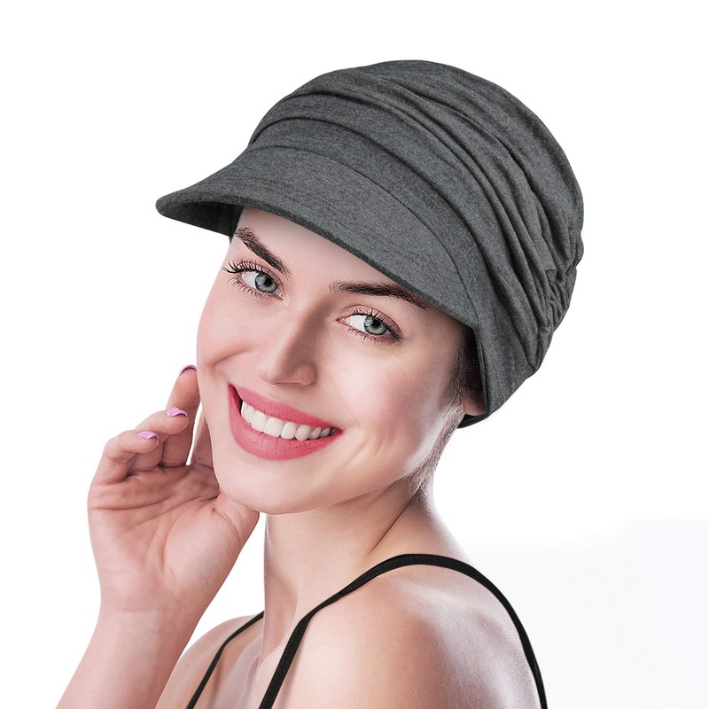 Winitas - Gorra de béisbol suave para mujer, Gris Salud