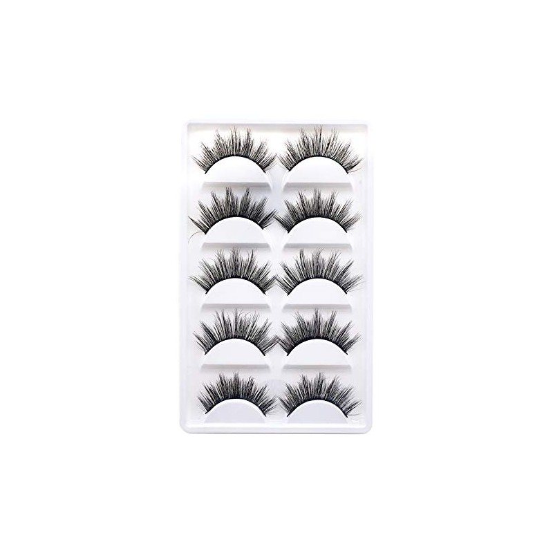 ICYCHEER False Eyelashes, 3D False Eyelashes, Reusable, Long, Thick Eyelashes