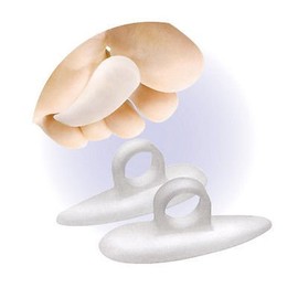 Pair of Gel Toe Prop Support FITS Left & Right Hammer Clawed Toes Small/Medium/Large (Small)