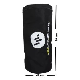 Bolsa Balonera OKA | Capacidad para 17 Balones | Nylon Reforzado | Ventilación Lateral | Asa Ajustable | Ideal para Entrenadores y Equipos Deportivos