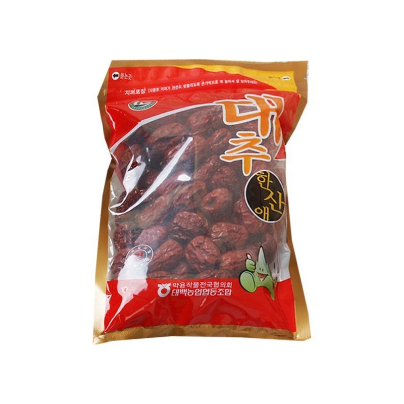 (참다올)태백농협 한방재료 약초-대추 500g Chamdaol Taebaek Agricultural Cooperative Herbal Ingredients