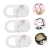 Angoily 3pcs Webcam Slider Privacy Cover Cartoon Design Webcam Blocker