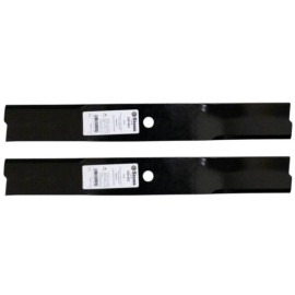 For John Deere 2 Low-Lift Blades fit John Deere M74449 LT170 Sabre 1338 1438 1538 1638 19 1/2"