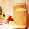 Joyce Chen Compact Burnished Bamboo Cutting Board, 5x7 Inches