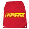 Spaß Kostet FFW Volunteer Fire Brigade Backpack in Neon Yellow