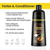 Dark Brown Hair Dye Shampoo for Grey Hair (Dark Brown