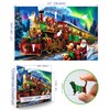 Christmas Train 500 Piece Jigsaw Puzzle for Adults Holiday Northern