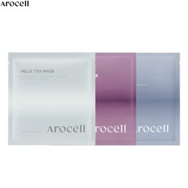 AROCELL TXA Mask + Super Collagen Mask + Botulcare Mask EX Set 3items, Type:Mela TXA 3ea