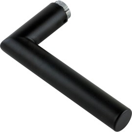 HOPPE Amsterdam Door Handle Quick Pin Stainless Steel Matte Black