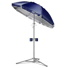 Wondershade Ultimate Portable Sun Shade Umbrella, Lightweight Adjustable Instant Sun Protection - Navy