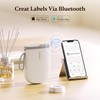 NIIMBOT D11 Upgraded Version Label Maker Machine with Tape,300DPI Bluetooth
