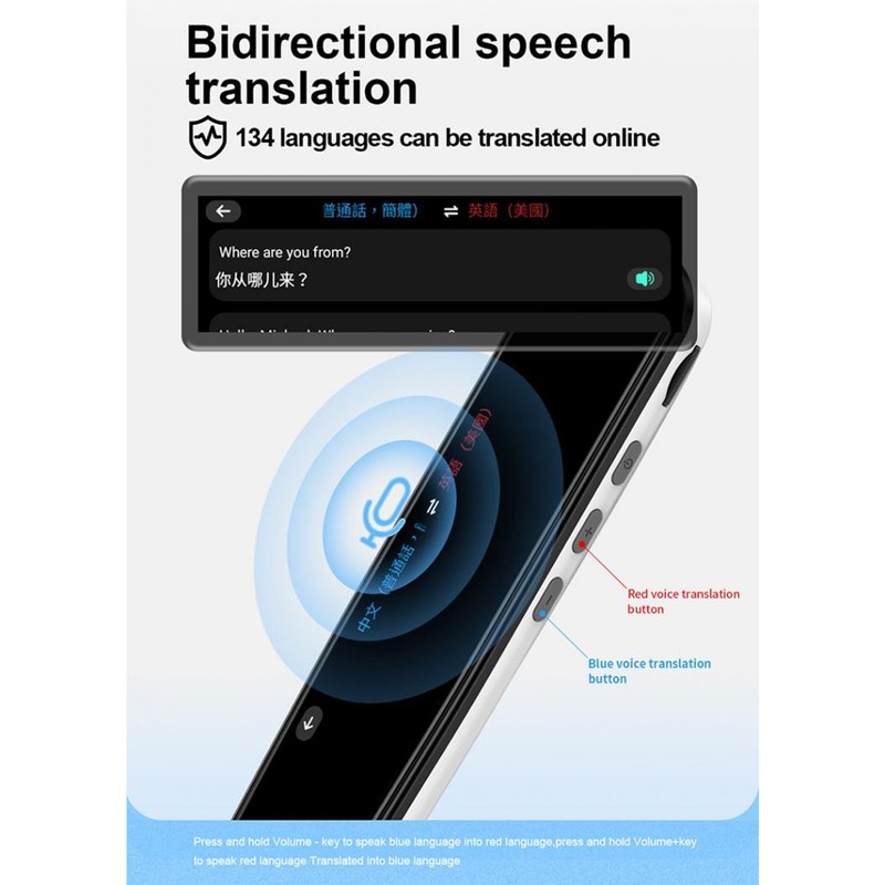 Language Translator Device 134 Languages Online Voice Translation 60 Photo