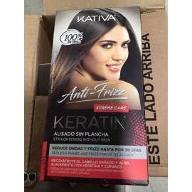 Kativa Straightening Antifrizz Xtreme Care Kit - Frizz Control 1 Kit NEW