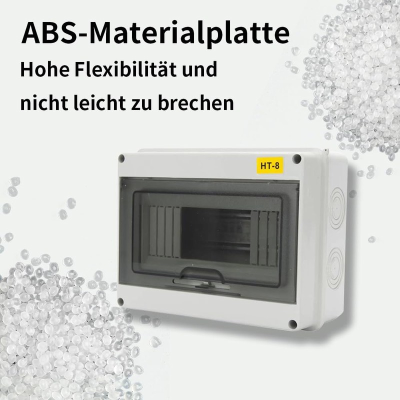 Surface-Mounted Fuse Box, IP65 Waterproof Fuse Box, Surface-Mounted, Fuse Box,
