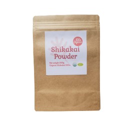 100% Organic Shikakai Powder/Organic Shikakai Powder 3.5 oz (100 g) Herbal Shampoo Hair Care, Herbal Treatment, Additive-Free Shampoo, Hair Salon Supplies, Beauty Ayurveda (200g (Eco-friendly Zipper Pack))