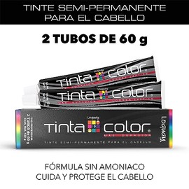 Loquay Tinte Semi Permanente Tinta Color, Turquesa, 120 g