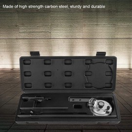 Akozon 360 Degree Universal Carbon Steel Nonius Angle Finder Angle Measuring Ruler with Magnifying Glass, #408