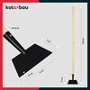 KOTARBAU® Ice Scraper 7 x 17 cm Powder-Coated Steel Ice