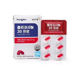 (NS홈쇼핑)영진 폴리코사놀 20 프로 6박스(6개월분)35629535 (NS Home Shopping) Youngjin Policosanol 20 Pro 6 Boxes (6 Months Supply) 35629535