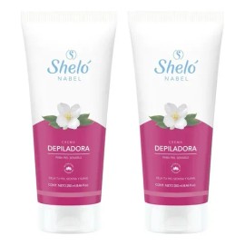 2 Crema Depiladora Sheló Piel Sensible Elimina Vello