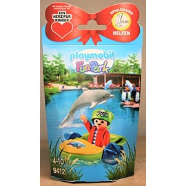 PLAYMOBIL 9412 - FunPark Rico Charity-Figur für "Ein Herz für Kinder"