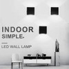 2 Pack LED Wall Sconce Mini 10W Hardwired, Lightess Modern