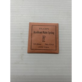 Elgin Reslient Main Spring #1712