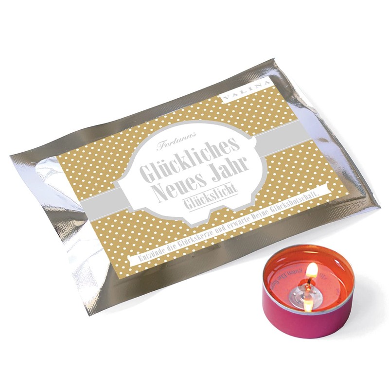 Fortunas Lucky Light / Dots / Gold / Happy New