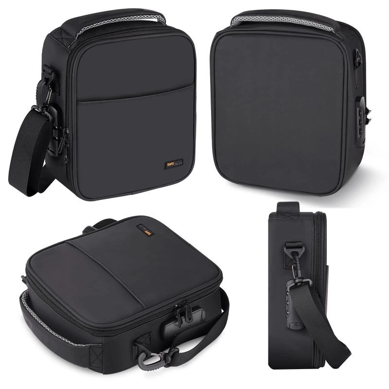SafeDelux Lockable Lunch Box with Combination LockInsulated Lunch Bag Reusab...