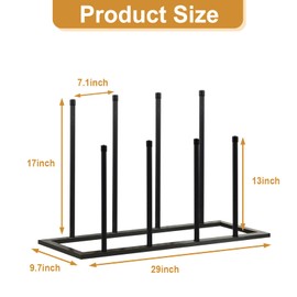 Boot Rack Shoe Cabinet Metal Shoe Rack for Closet Shoe Organizer for Closet for 4 Pairs Free Standing Shoe Racks Shoe Cabinet Storage for Entryway Bedroom, Patio Outdoor, Hallway large Boot Tray
