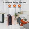 Comfort Zone 18" Tower Space Heater with PTC Heating Element,